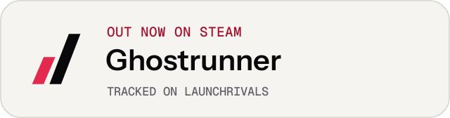Light launch badge for Ghostrunner