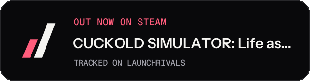 Dark launch badge for CUCKOLD SIMULATOR: Life as a Beta Male Cuck