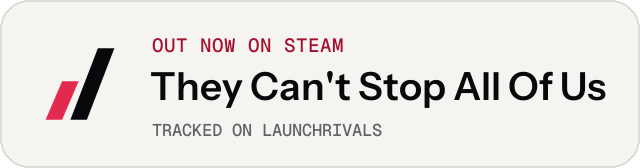 Light launch badge for They Can't Stop All Of Us