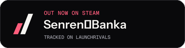 Dark launch badge for Senren＊Banka