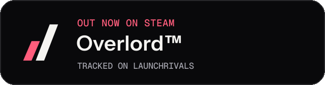 Dark launch badge for Overlord™