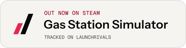 Light launch badge for Gas Station Simulator