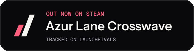 Dark launch badge for Azur Lane Crosswave