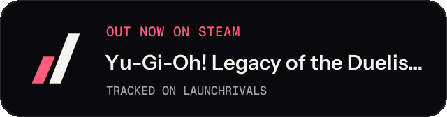 Dark launch badge for Yu-Gi-Oh! Legacy of the Duelist : Link Evolution