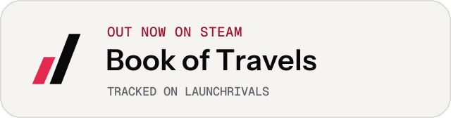 Light launch badge for Book of Travels