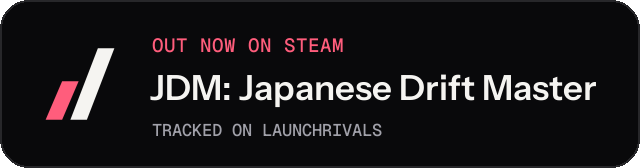 Dark launch badge for JDM: Japanese Drift Master