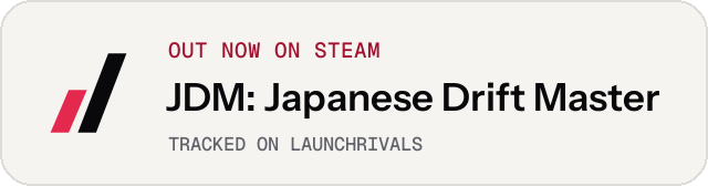 Light launch badge for JDM: Japanese Drift Master
