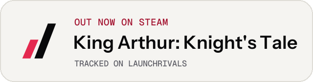 Light launch badge for King Arthur: Knight's Tale