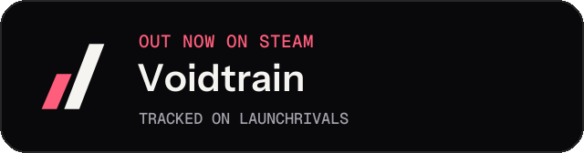 Dark launch badge for Voidtrain