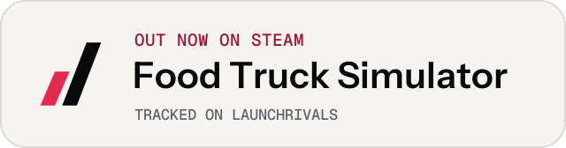 Light launch badge for Food Truck Simulator