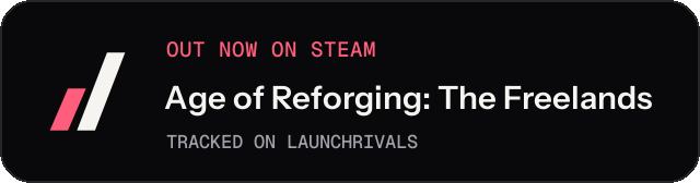 Dark launch badge for Age of Reforging: The Freelands
