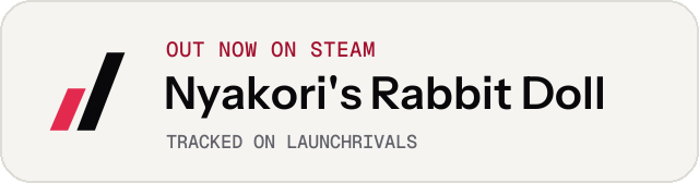 Light launch badge for Nyakori's Rabbit Doll