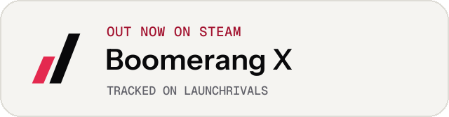 Light launch badge for Boomerang X