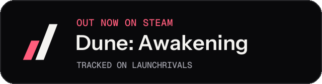 Dark launch badge for Dune: Awakening