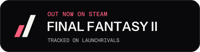 Dark launch badge for FINAL FANTASY II