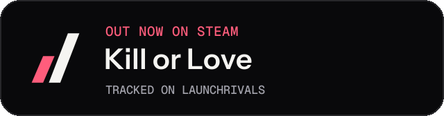 Dark launch badge for Kill or Love