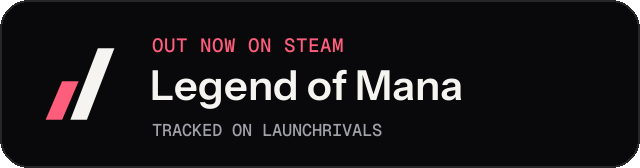 Dark launch badge for Legend of Mana