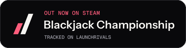 Dark launch badge for Blackjack Championship