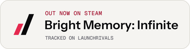 Light launch badge for Bright Memory: Infinite
