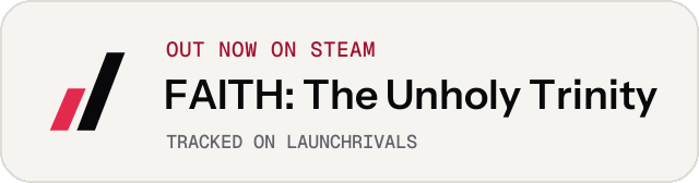 Light launch badge for FAITH: The Unholy Trinity