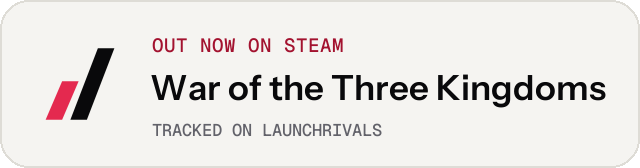Light launch badge for War of the Three Kingdoms