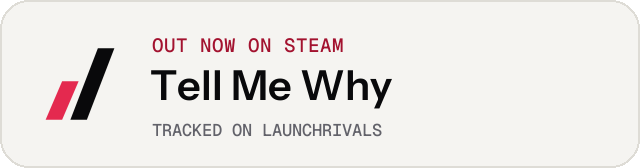Light launch badge for Tell Me Why