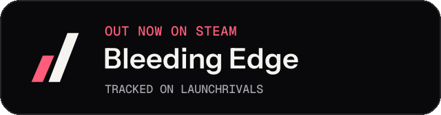 Dark launch badge for Bleeding Edge