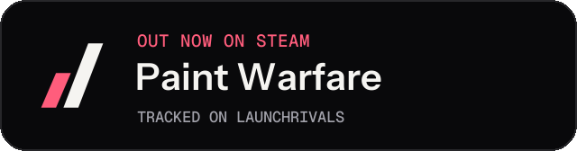 Dark launch badge for Paint Warfare