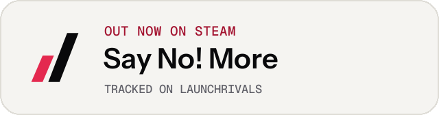 Light launch badge for Say No! More