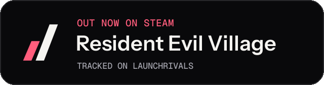 Dark launch badge for Resident Evil Village