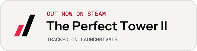 Light launch badge for The Perfect Tower II