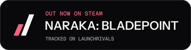 Dark launch badge for NARAKA: BLADEPOINT
