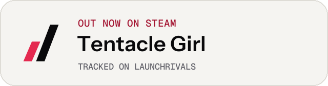 Light launch badge for Tentacle Girl