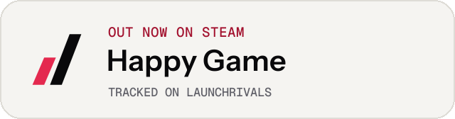 Light launch badge for Happy Game