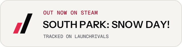 Light launch badge for SOUTH PARK: SNOW DAY!