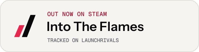 Light launch badge for Into The Flames