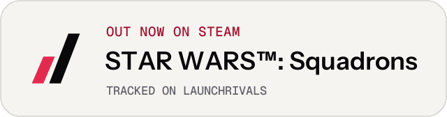 Light launch badge for STAR WARS™: Squadrons