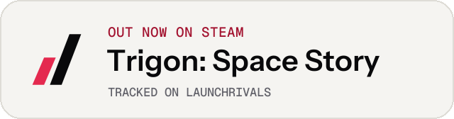 Light launch badge for Trigon: Space Story