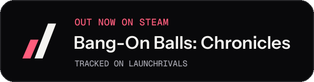 Dark launch badge for Bang-On Balls: Chronicles
