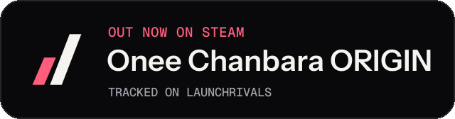 Dark launch badge for Onee Chanbara ORIGIN