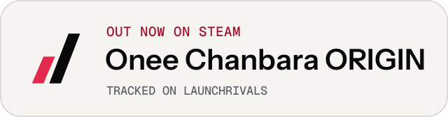 Light launch badge for Onee Chanbara ORIGIN