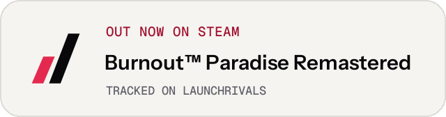 Light launch badge for Burnout™ Paradise Remastered