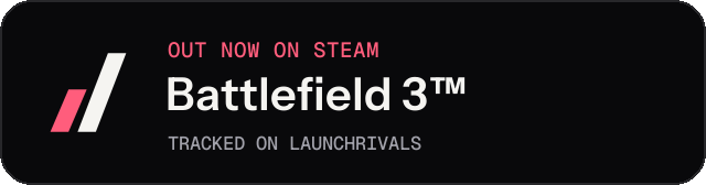 Dark launch badge for Battlefield 3™