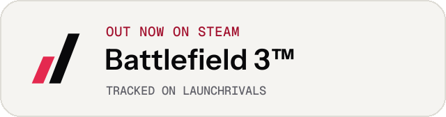 Light launch badge for Battlefield 3™