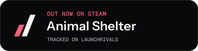 Dark launch badge for Animal Shelter