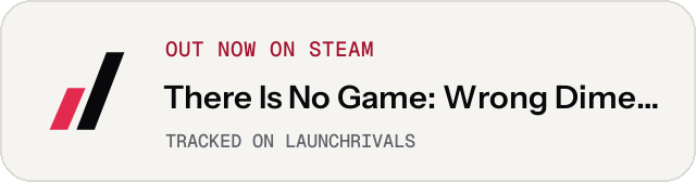 Light launch badge for There Is No Game: Wrong Dimension