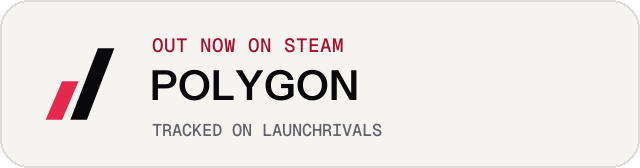 Light launch badge for POLYGON