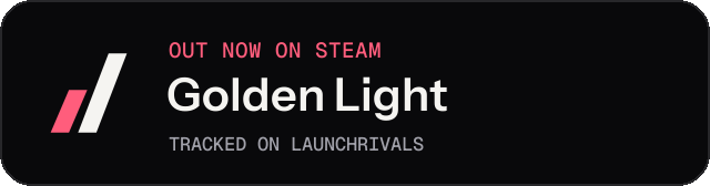 Dark launch badge for Golden Light