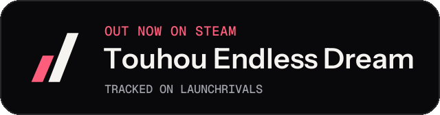 Dark launch badge for Touhou Endless Dream