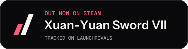 Dark launch badge for Xuan-Yuan Sword VII